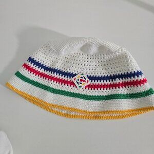 Casa Blanca unisex cotton corchetes hat